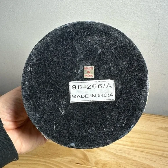 Vintage Brass Pilar Candle Holder, Made in India - Picture 6 of 6